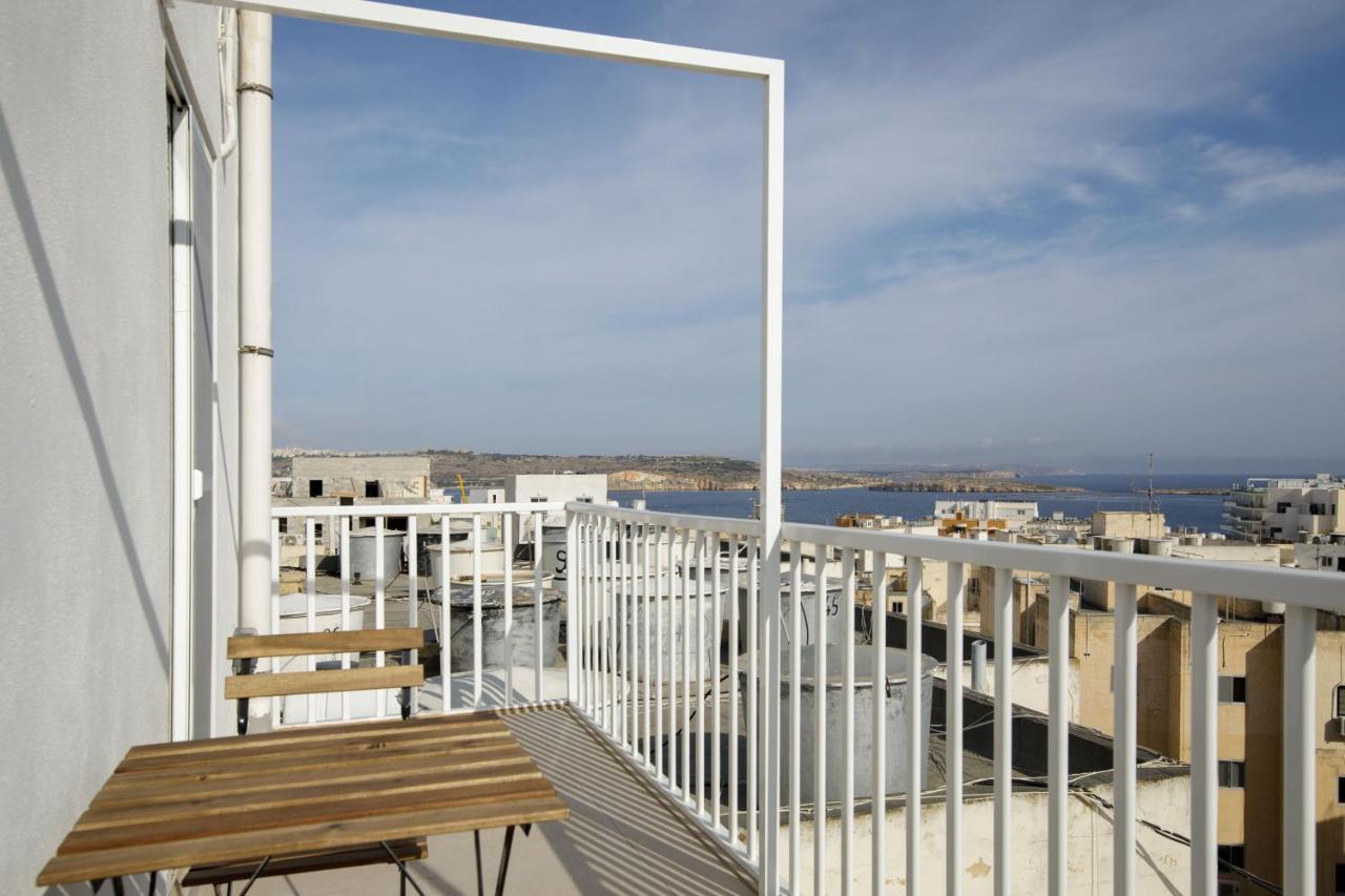 Hilltop Apartments - Stylish Comfort Living Close To The Sea, Bugibba Bahía de San Pablo Exterior foto